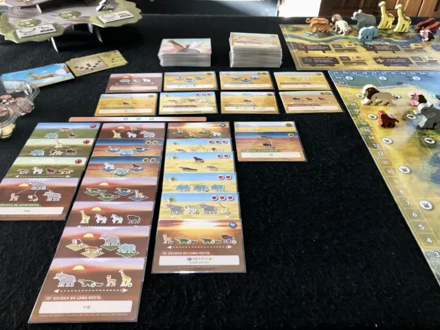 Juego de mesa Vida Salvaje: Serengueti