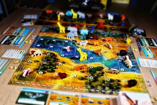 Juego de mesa Vida Salvaje: Serengueti