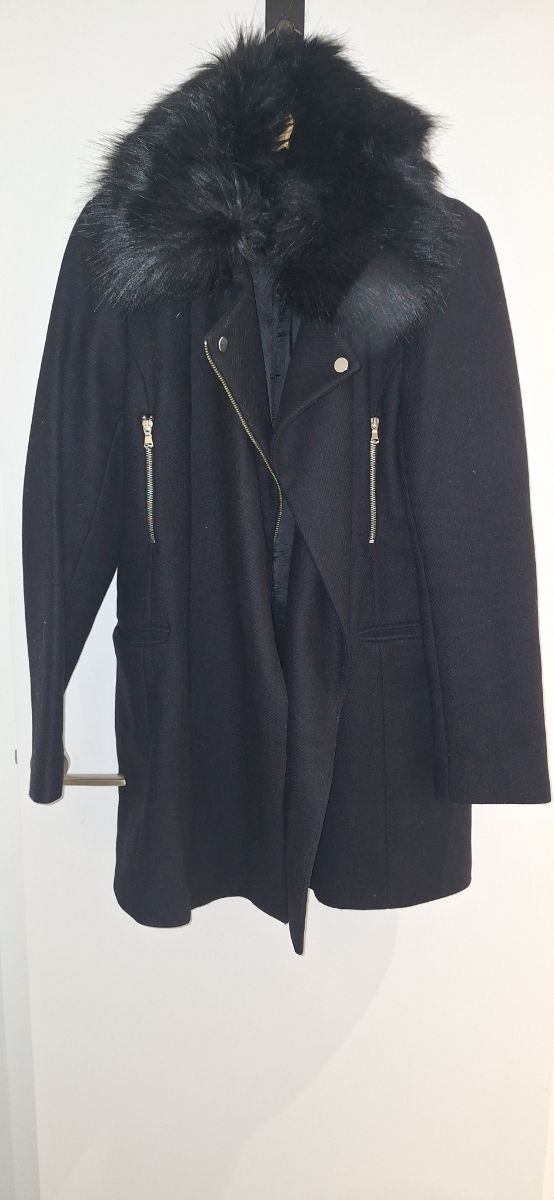 Abrigo paño Zara Talla L