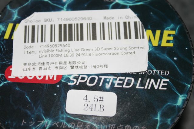 Lenza da pesca invisibile 3D Super Strong Sport 1000m