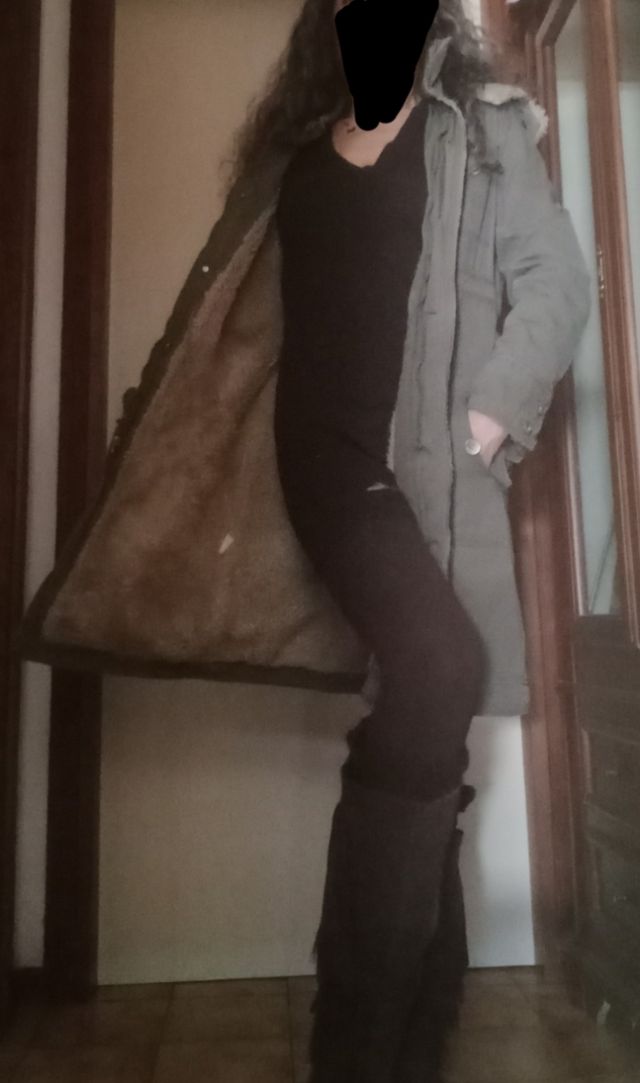 Giaccone imbottito con cappuccio Project