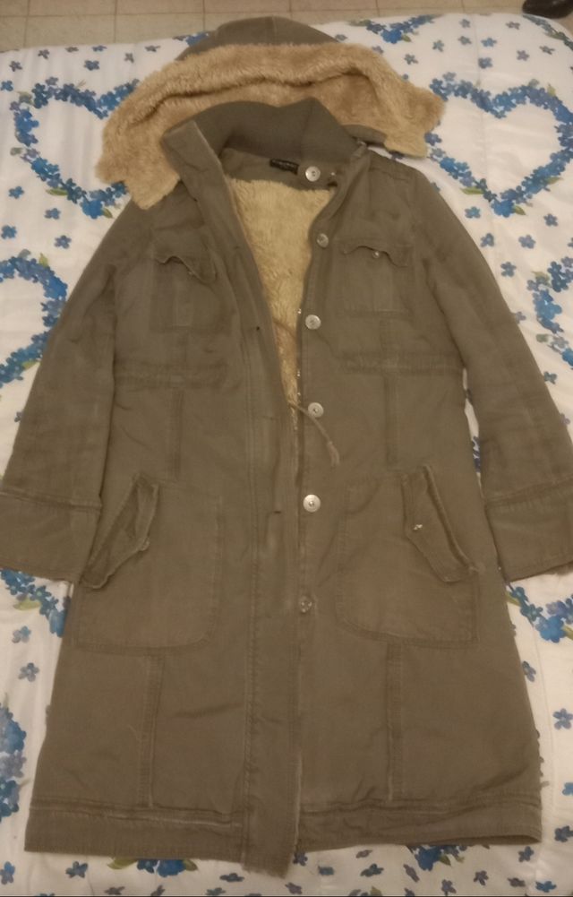 Giaccone imbottito con cappuccio Project