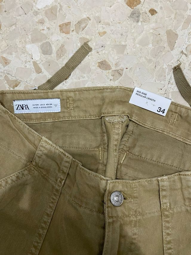 Pantalon cargo pant zara