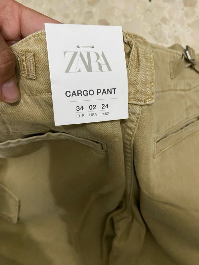 Pantalon cargo pant zara