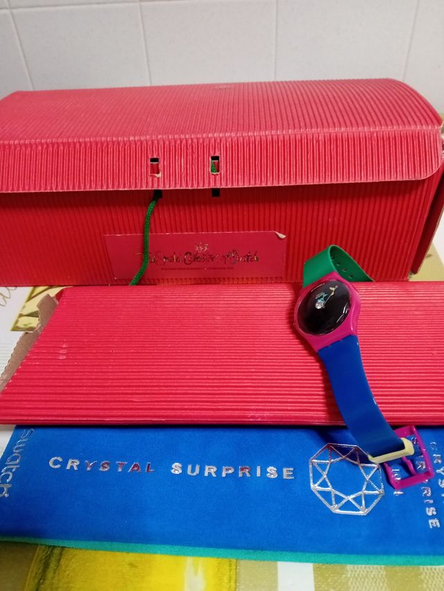 Orologio swatch cristal 