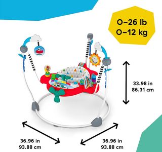 Saltador y centro de actividades para bebés 