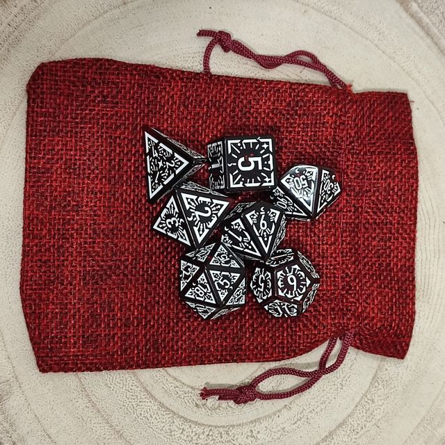 Dadi traslucidi Dungeons and Dragons