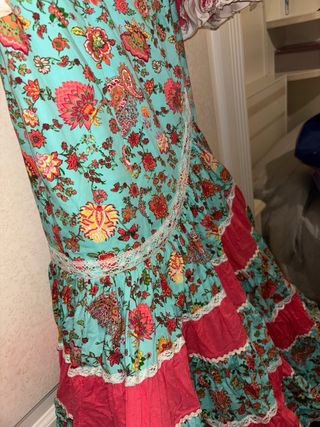 Vestido flamenca mujer 
