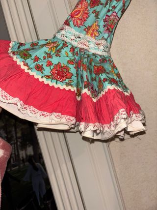 Vestido flamenca mujer 