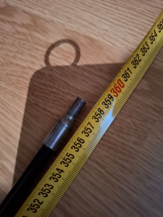 Varillas campaña 3,58m