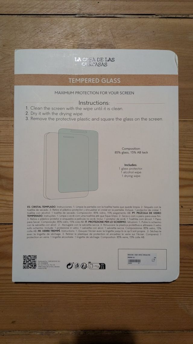 Cristal Templado iPad Pro - iPad 12.9