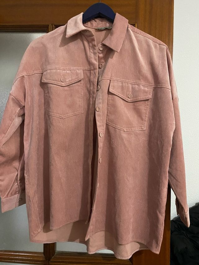 Sobrecamisa rosa