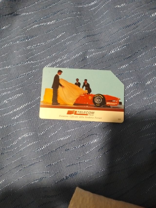 Scheda telefonica Ferrari f300
