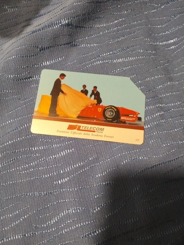 Scheda telefonica Ferrari f300
