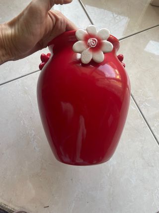 Vaso rosso