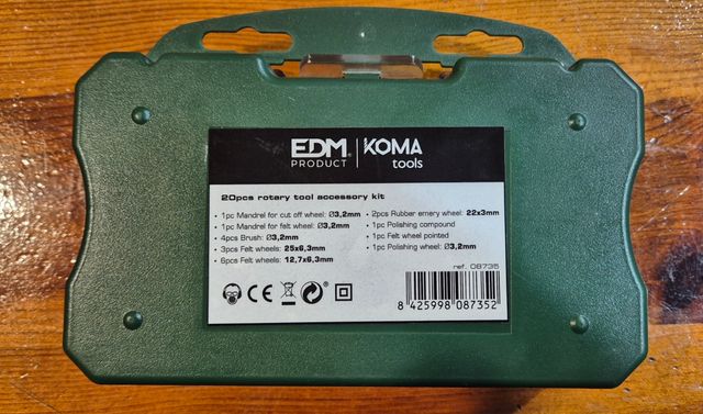 Kit de limpieza y pulido 20 piezas