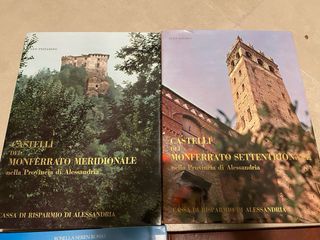 Libri vari monferrato/piemonte/castelli e Po