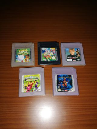 Lote cartuchada game boy