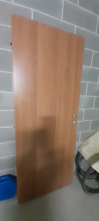 PORTA IN LEGNO IN CILIEGIO 210x81 (83) x4,5cm