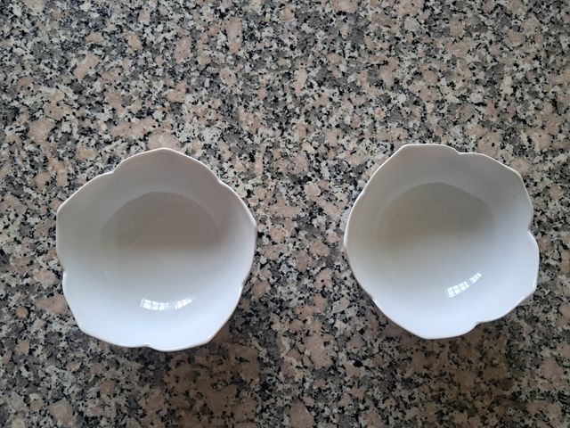 Cuencos en forma de pétalos