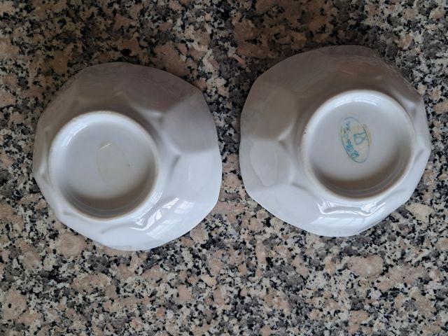 Cuencos en forma de pétalos