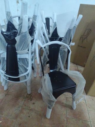 Sillas metal