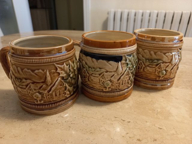 Conjunto 7 jarras cerveza estilo alemana