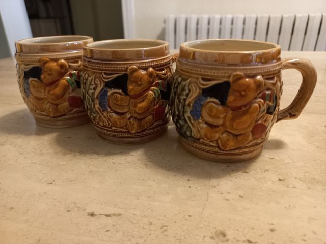 Conjunto 7 jarras cerveza estilo alemana