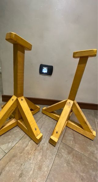 Piedistalli per verticale da ginnastica