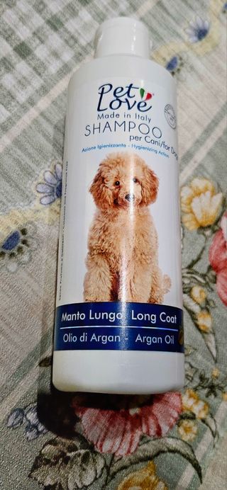 Shampoo per cani manto lungo 