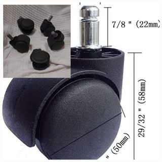 5 RUEDAS SILLA OFICINA EJEMPLO