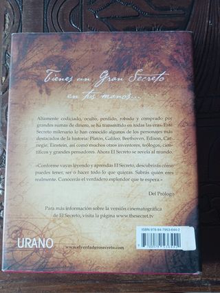 Libro el secreto.
