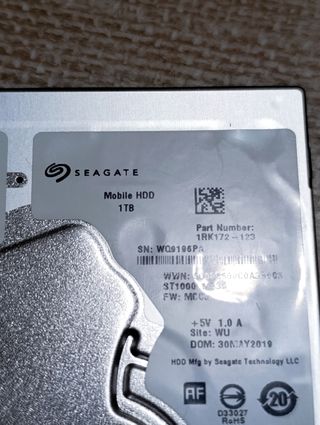 hdd 2.5 Seagate 1TB