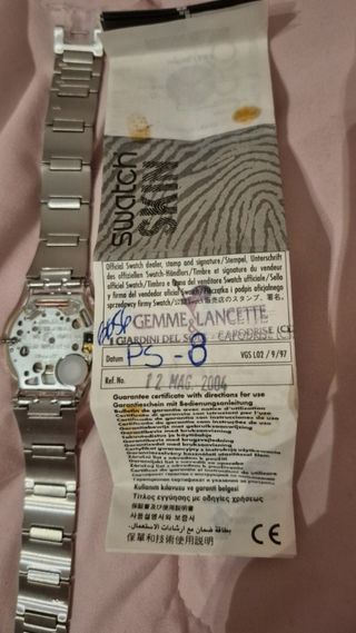 Swacht skin nuovo scatola e certificato
