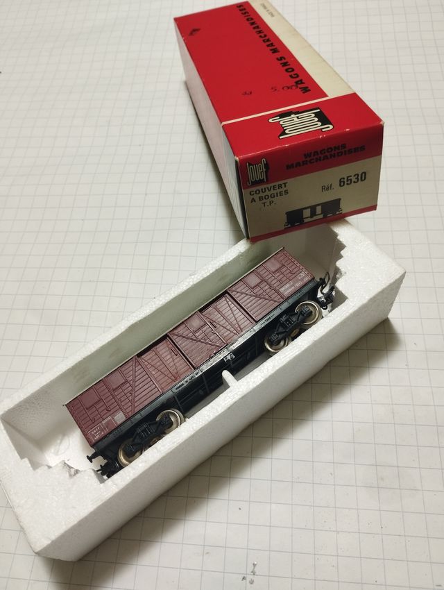 Carro luci di coda Jouef 6530, scatola originale.