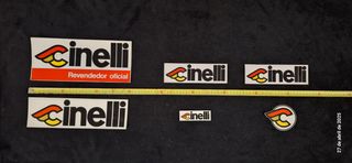 Pegatinas cinelli vintage ciclismo