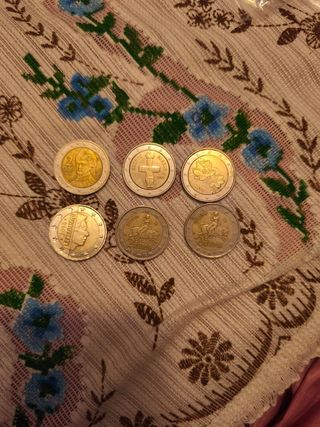 Monedas euro y conmemorativa. Coleccions