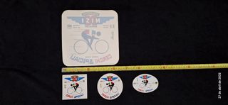 Pegatinas vintage nisi ciclismo