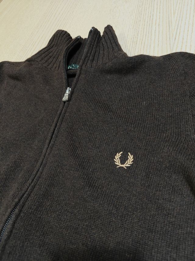 Chaqueta de punto Fred Perry para mujer - Talla L
