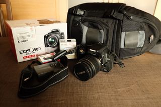 Cámara de fotos Canon EOS 350D