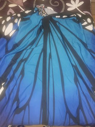 Disfraz capa mariposa