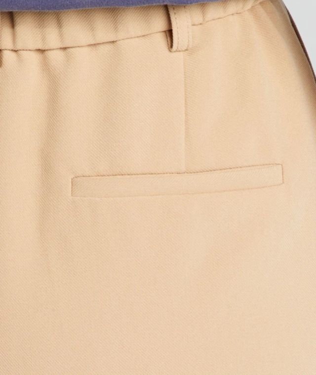 Pantalone a sigaretta beige 