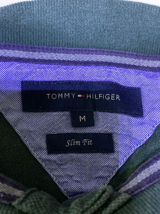 Polo shirt tommy hilfiger vintage embroidered logo