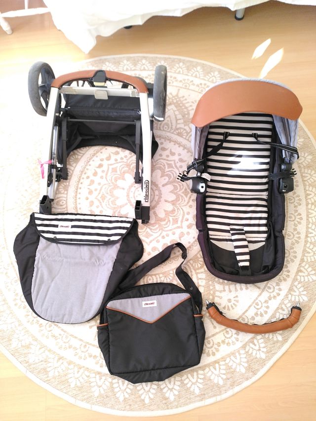 Carrito de bebé multiposición Chipolino