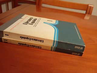 LITERATURA ESPAÑOLA 1 Y 2. ANAYA.