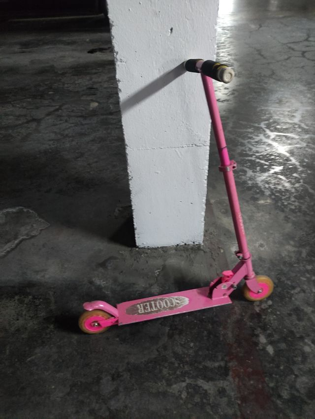 Patinete rosa