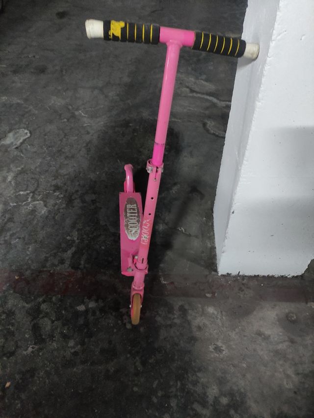 Patinete rosa