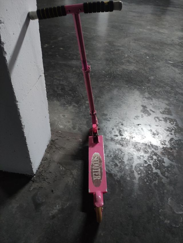 Patinete rosa