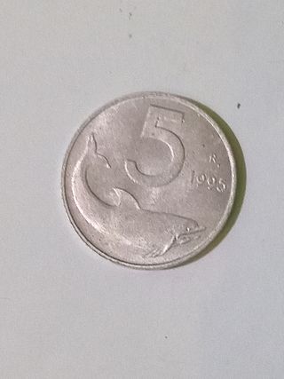 5 lire del 1995