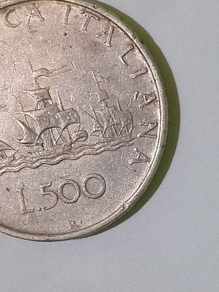 500 lire argento caravelle